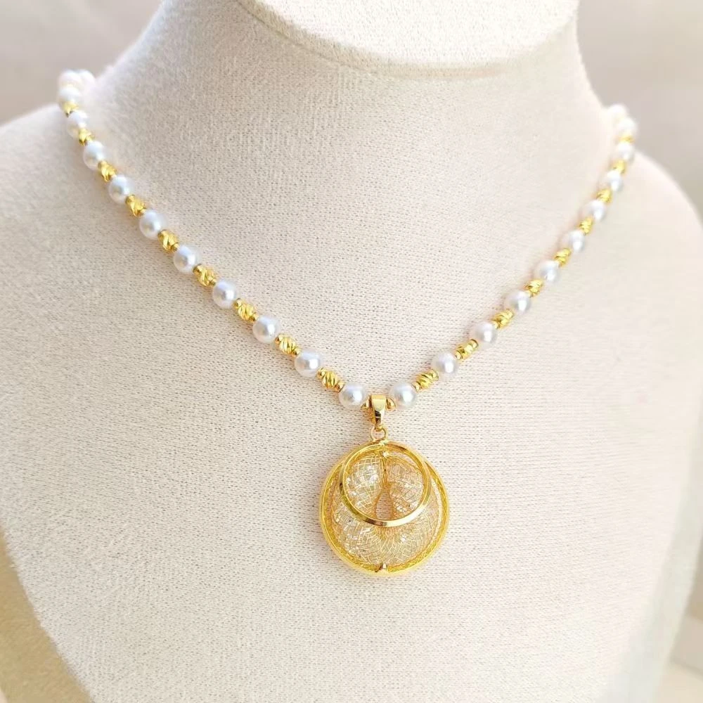 小香风新款时尚百搭高级感项链ZD0890