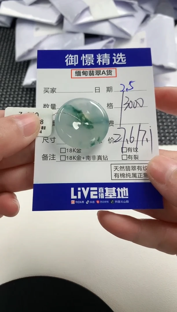 【闪购商品】翡翠颈饰未镶嵌64