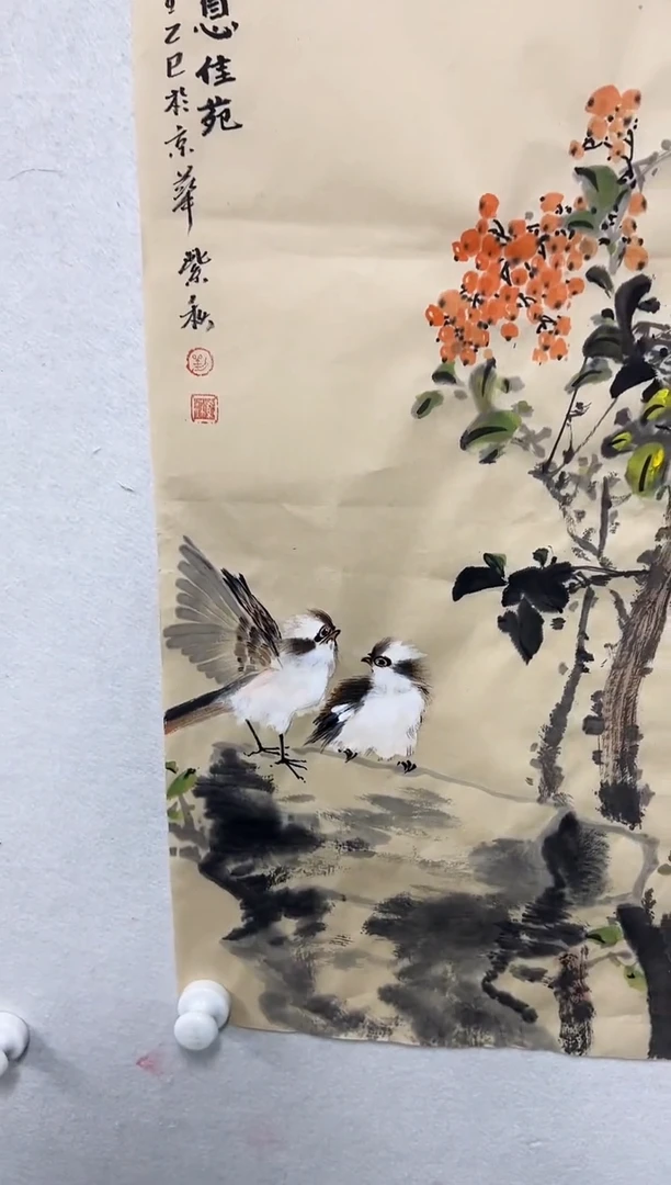 国画老师亲笔国画作品