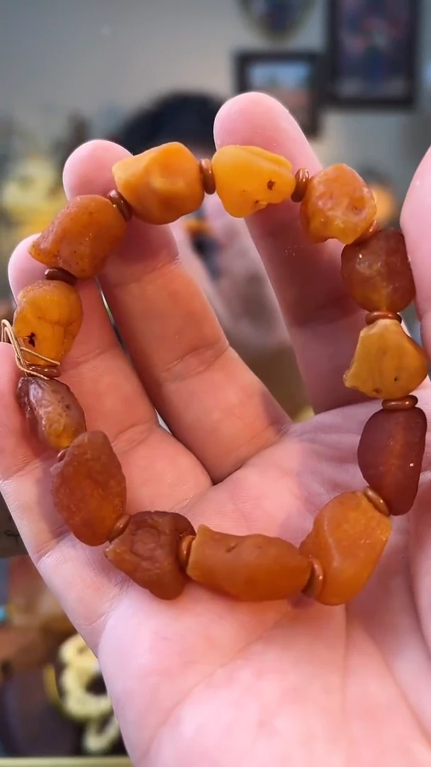 手串琥珀未镶嵌手串