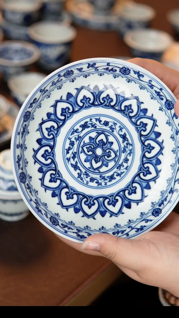 宝象纹理壶承壶承