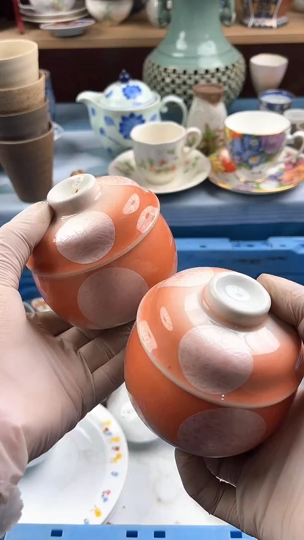 瓷片英歌瓷器满19.9包邮