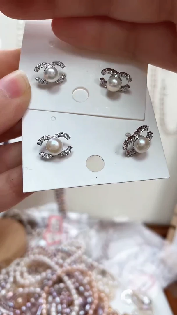 【闪购商品】淡水珍珠颈饰未镶嵌珍珠耳饰