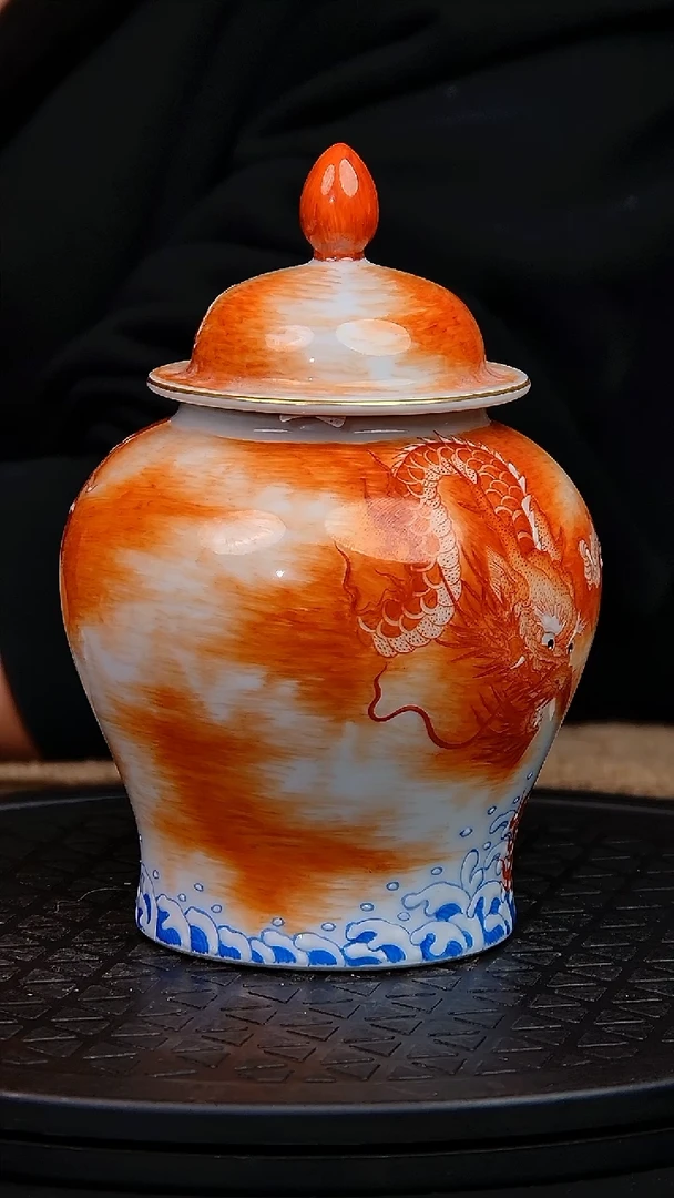 摆件狼*精品陶瓷摆件