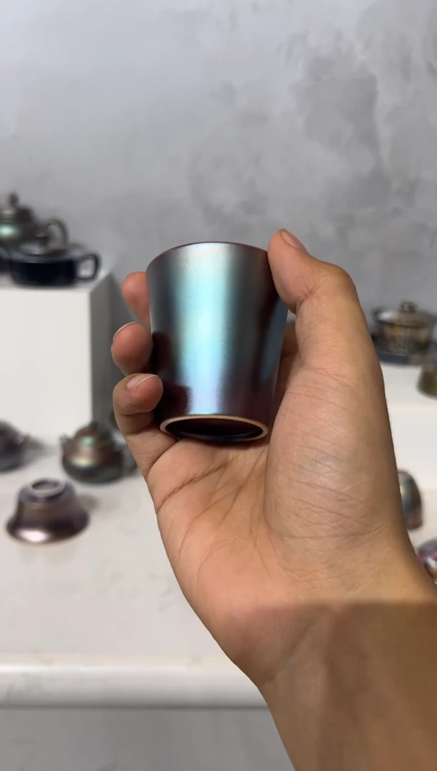 63柴房陶瓷柴烧窑宝主人杯