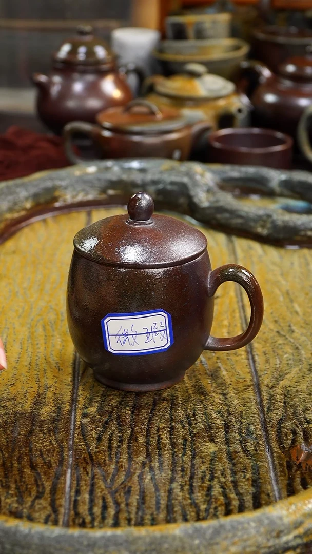 茶壶紫砂零化工釉，天然灰落