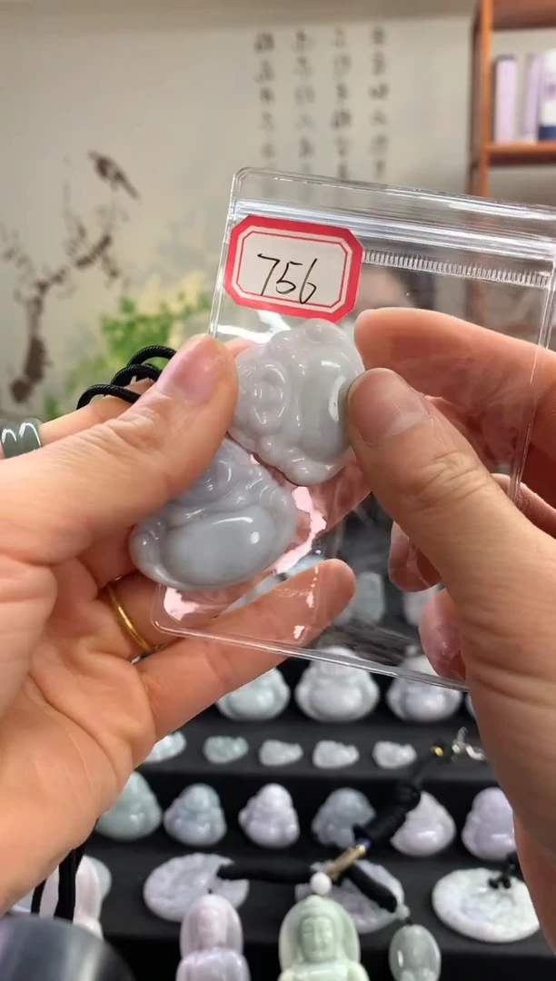 【闪购商品】翡翠颈饰未镶嵌佛公756多样性发一件