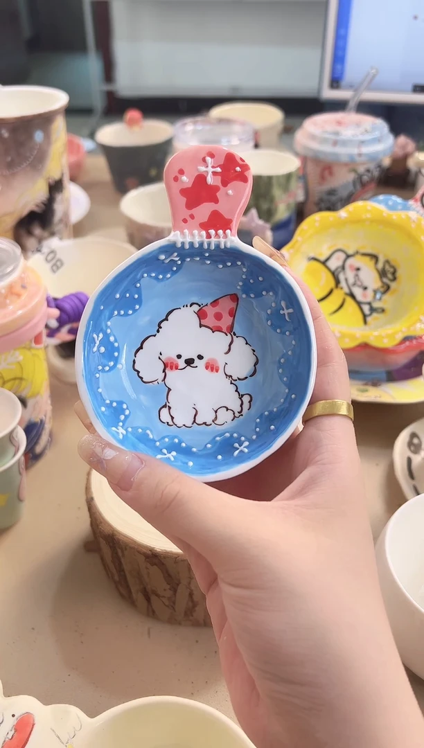 摆件景德镇陶瓷手作A69