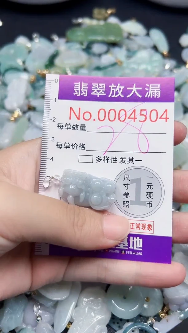 颈饰未镶嵌翡翠4504