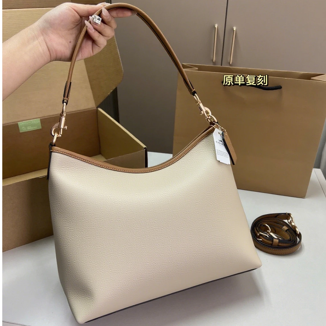 【 寇  流浪31  奶茶棕】流浪包磁扣车缝线夏季单肩百搭通勤