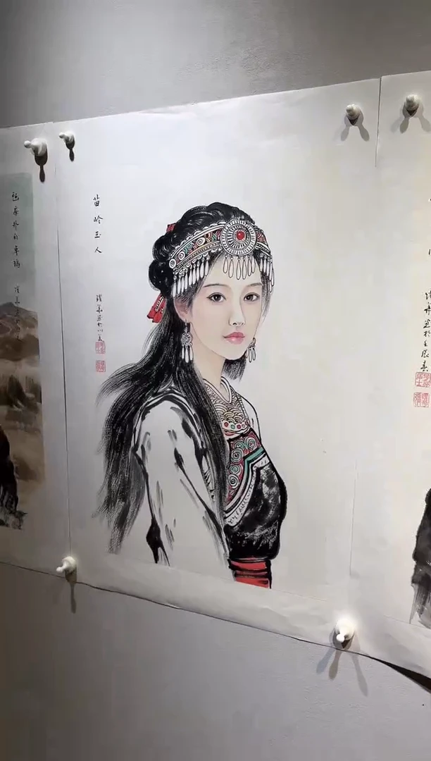 国画国画RW-1300452-张跃华央创美术馆精品定制备案作品