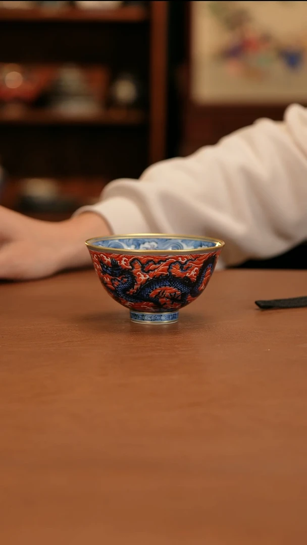 家**兴舜瓷天工一品龙杯
