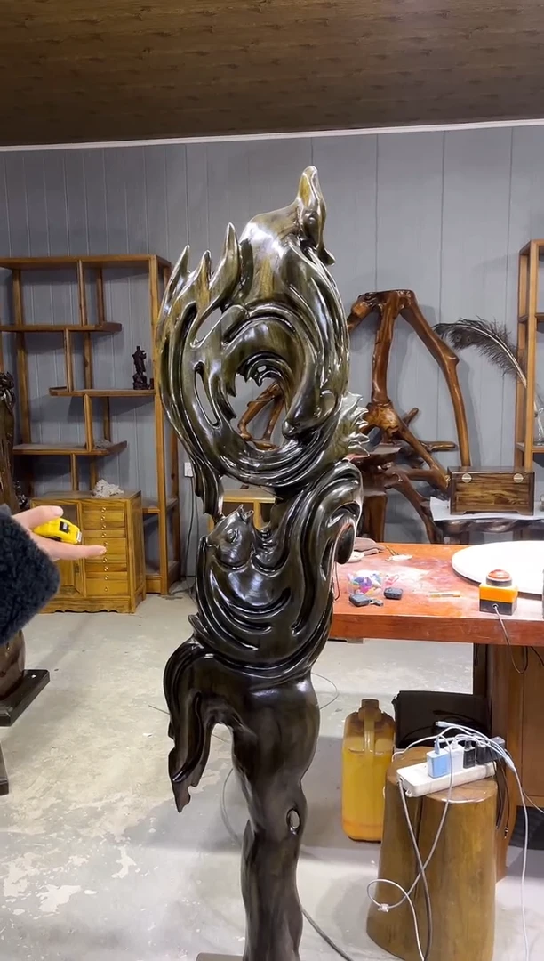 【闪购商品】阴沉木金丝楠摆件