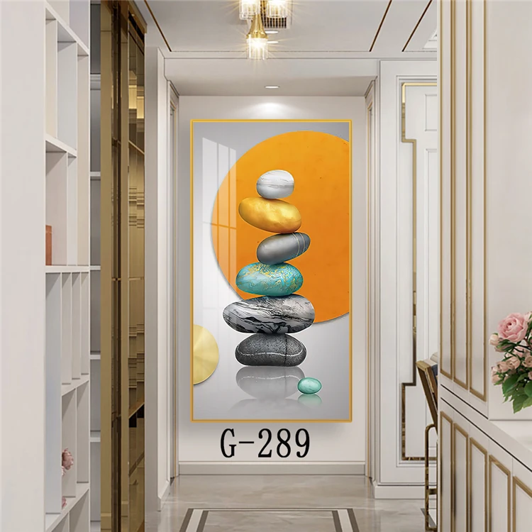 时来运转入户玄关防水装饰画走廊过道客厅沙发背景墙大气挂画