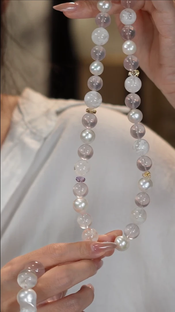 项链未镶嵌水晶项链