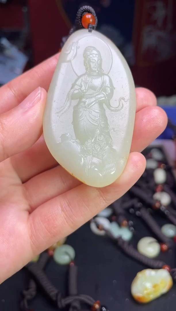 颈饰未镶嵌和田玉123