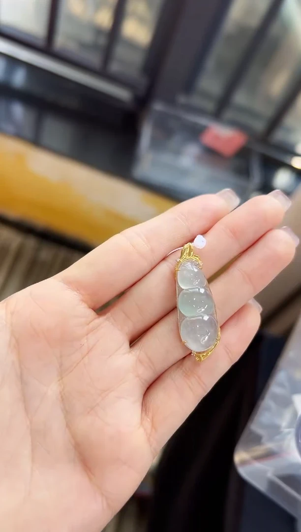 【闪购商品】翡翠颈饰18K金镶嵌DFZ0202-102