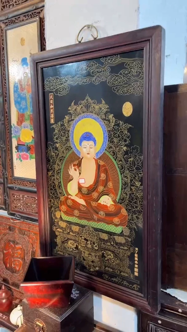 非洲紫檀（红花梨）90x52cm