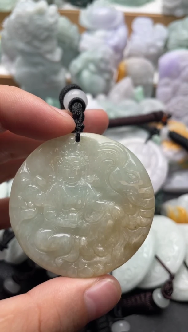 吊坠(不含链)未镶嵌翡翠1