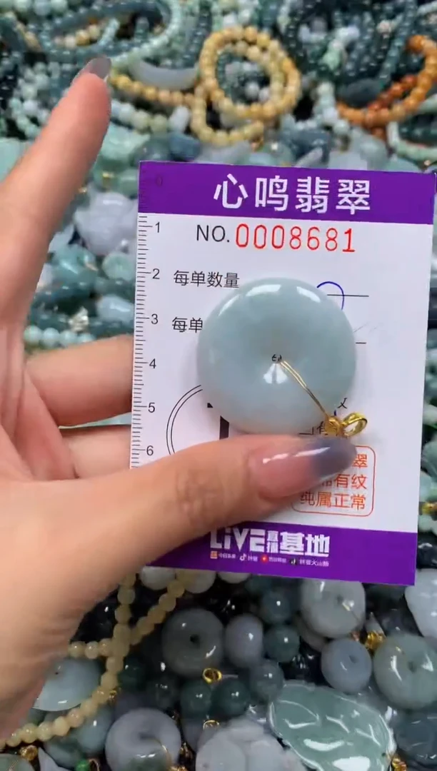 颈饰未镶嵌翡翠闪购008681