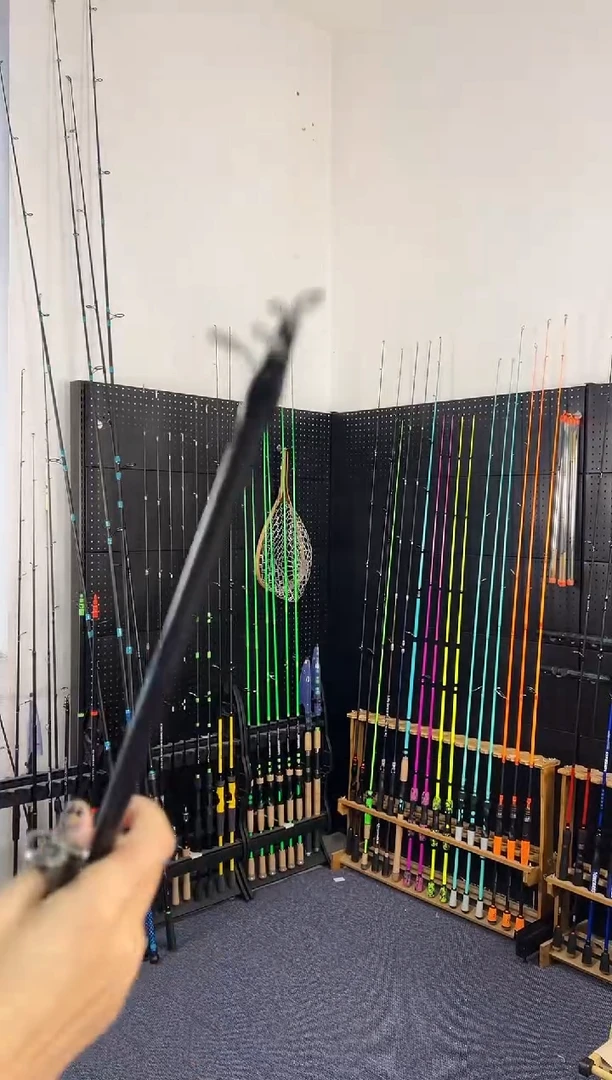 1.8m碳素玄烨紫色直柄1.8米M（瑕疵尾货竿，没有售后，介意勿拍）