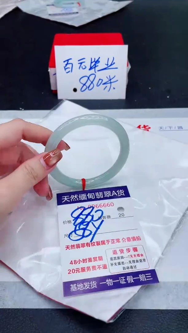 未镶嵌手镯翡翠880.00