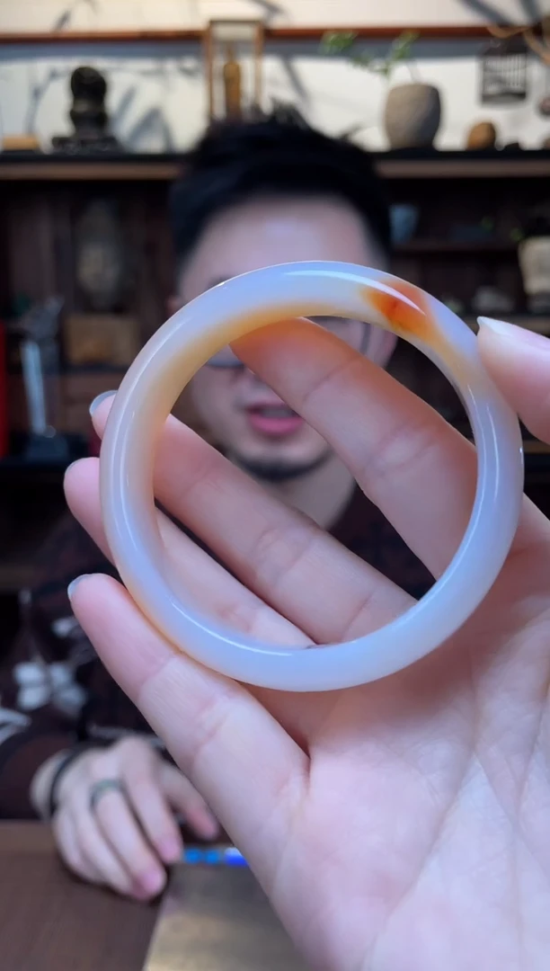 【闪购商品】玛瑙/玉髓手镯未镶嵌58#玛瑙手镯ZD