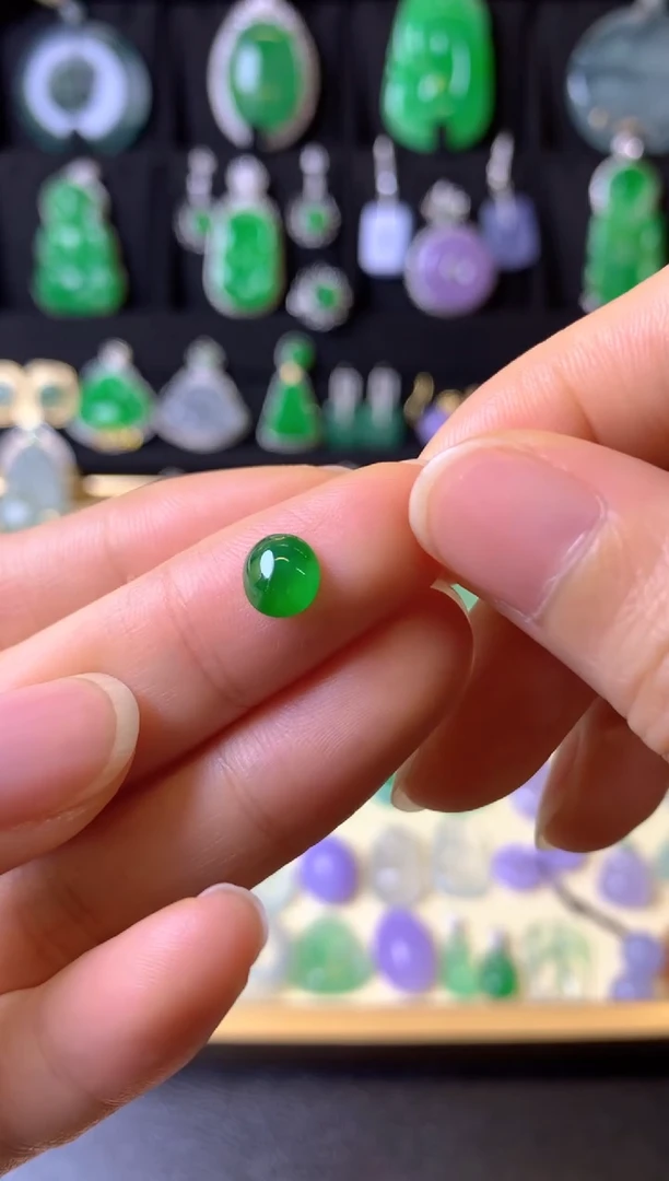 【闪购商品】定制翡翠未镶嵌1裸玉（客户意向镶嵌）