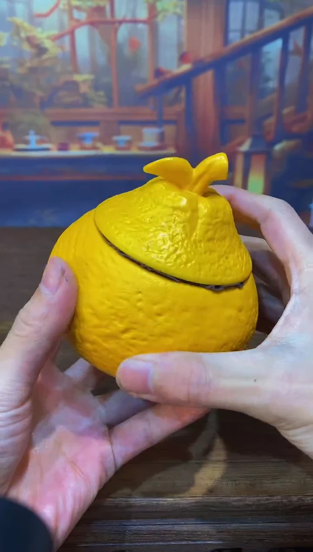 【闪购商品】@@@@@@@@@@@@@@@橘子茶叶罐