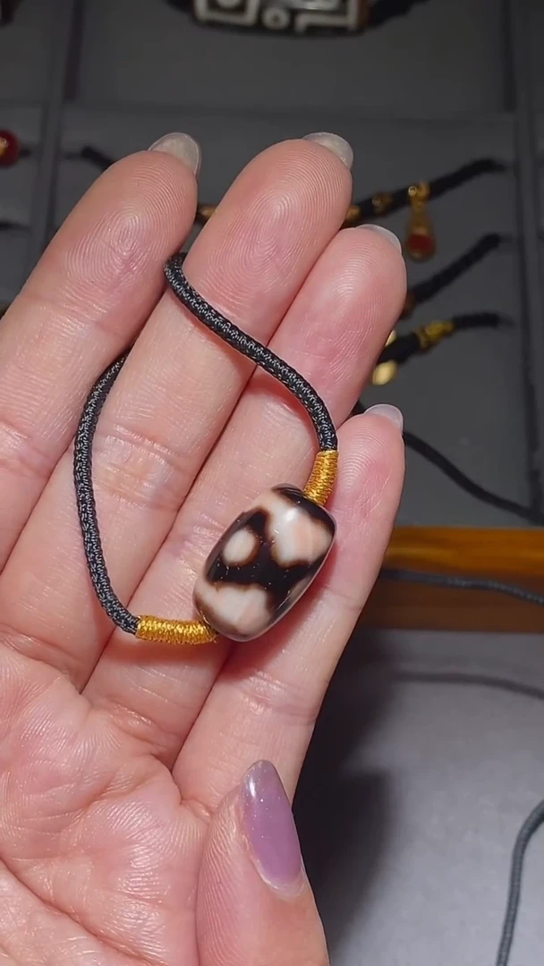 【闪购商品】玛瑙/玉髓颈饰未镶嵌Y62296坛城锁骨链