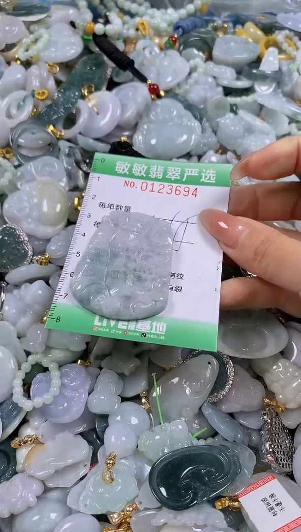 【闪购商品】翡翠颈饰未镶嵌闪购0123694