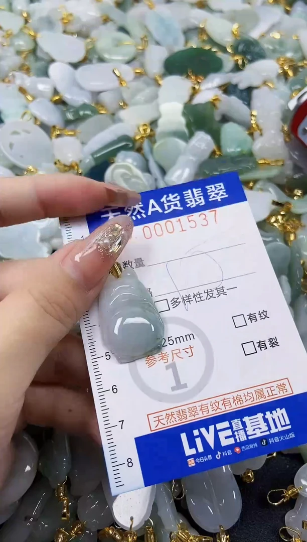 翡翠未镶嵌颈饰天然A货翡翠