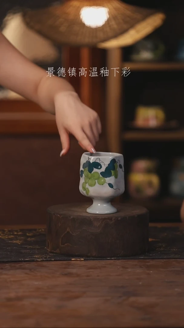 景德镇高温釉下手绘陶瓷175