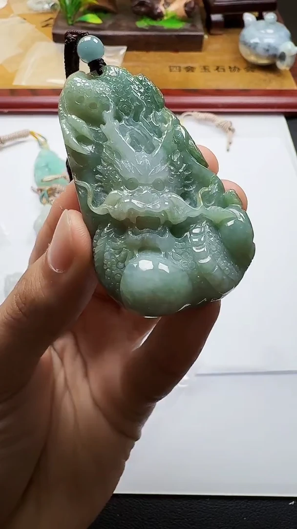 吊坠(不含链)未镶嵌翡翠1