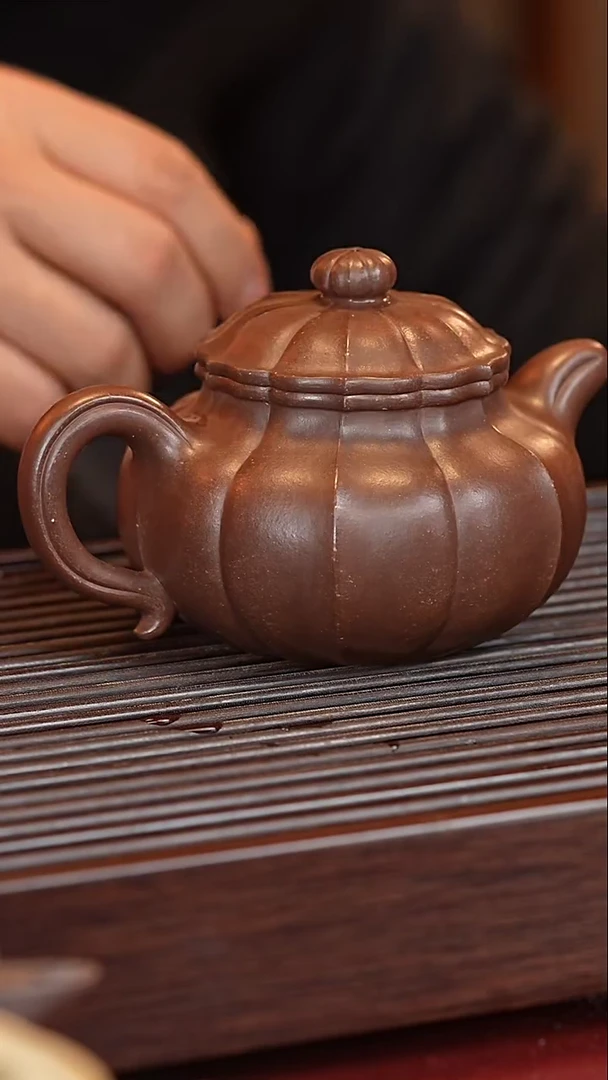 金*原矿高端紫砂----筋纹