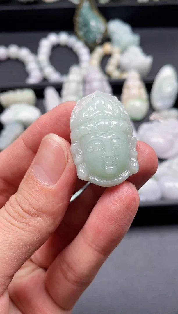 翡翠未镶嵌颈饰天然翡翠a货