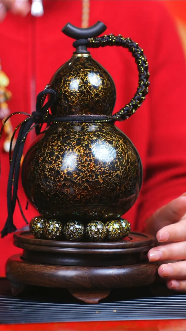 【闪购商品】JA009非遗臻选大漆酒葫芦