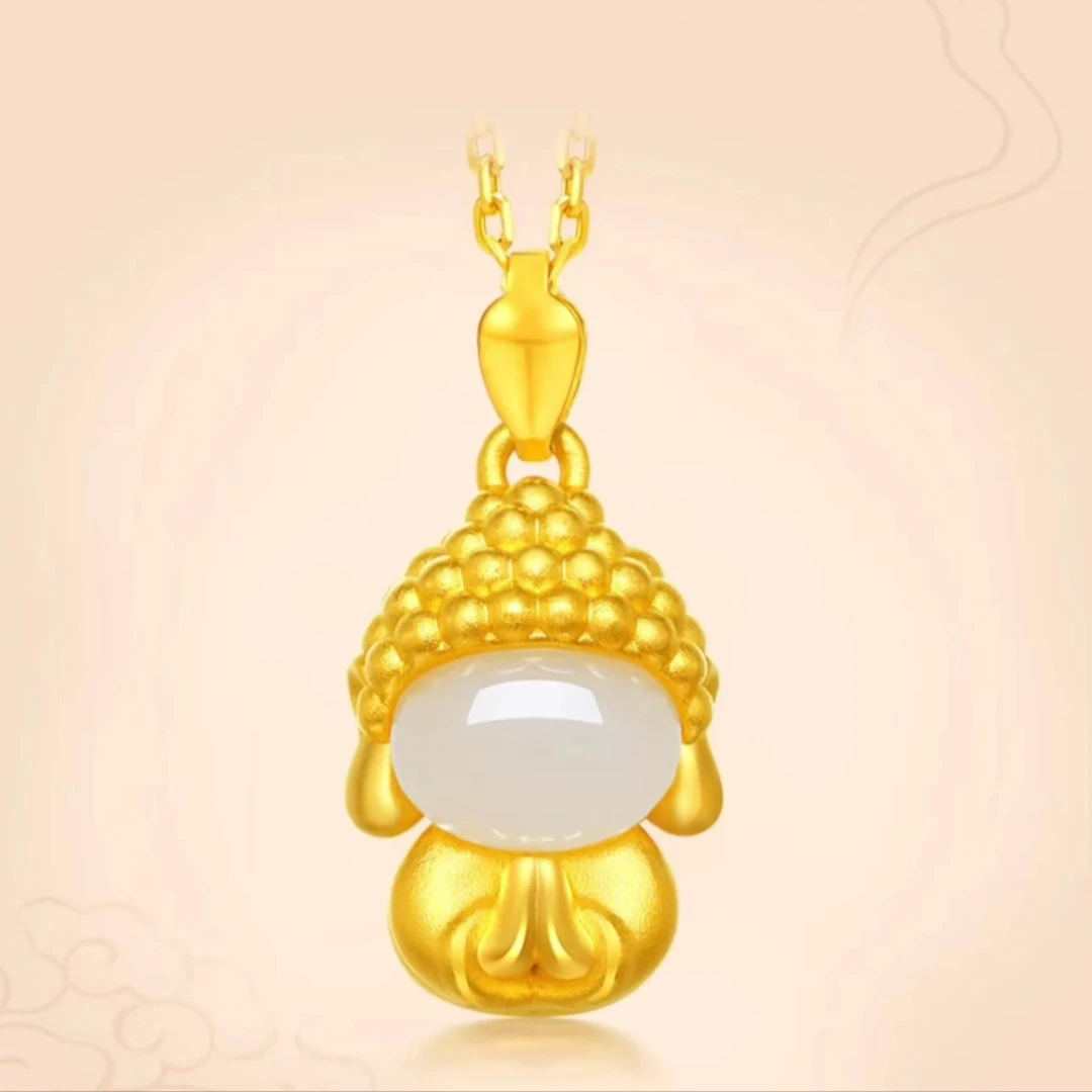 非金属亚克力项链 宝宝佛项链