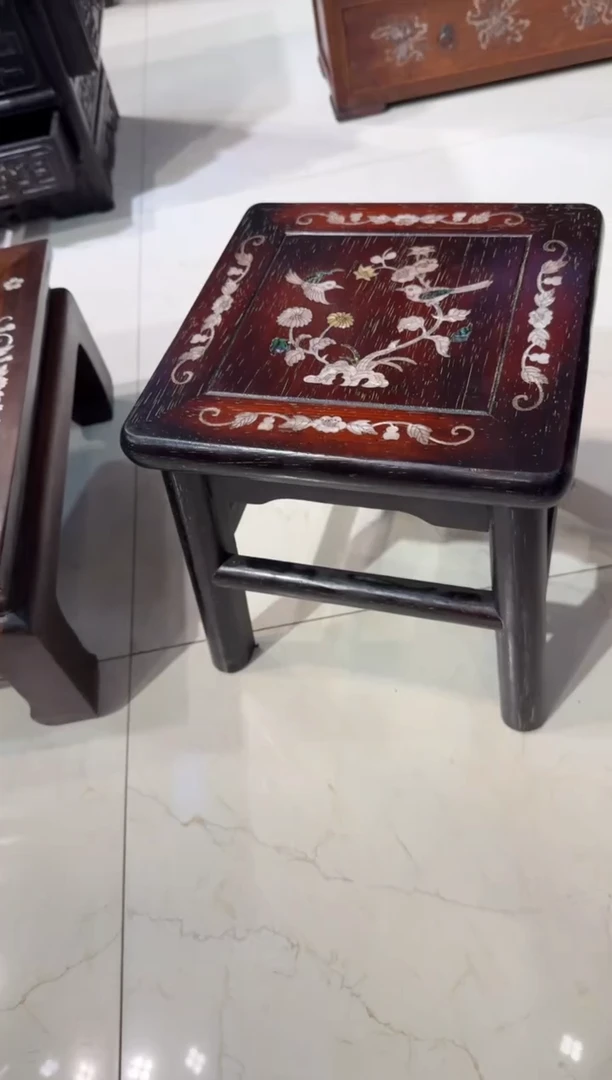 木紫檀鸟踏花枝富贵凳298.888888888
