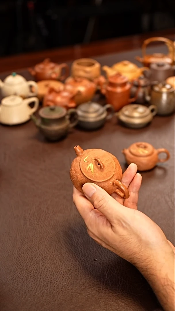 茶壶紫砂竹一式 50cc
