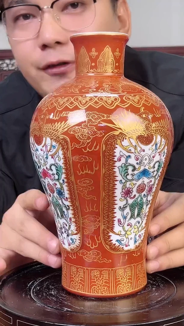 瓷片景德镇陶瓷摆件流水13