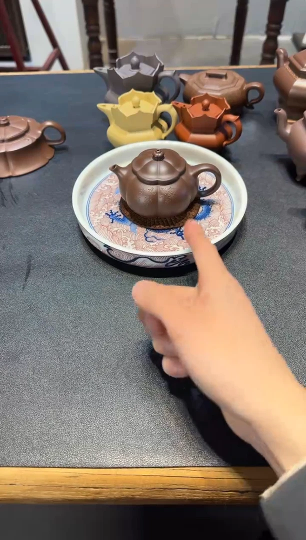 茶壶紫砂玩*儿大鱼海棠