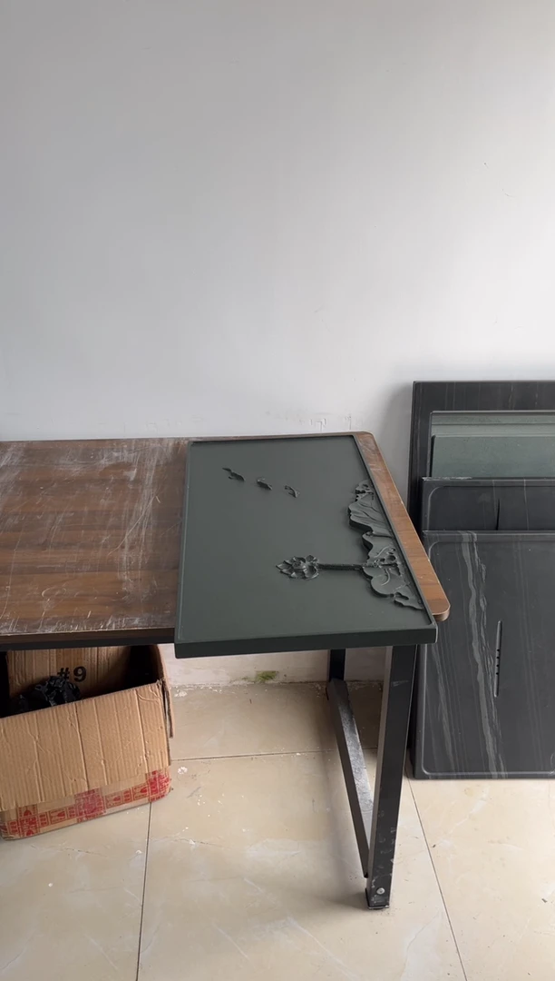 【闪购商品】天罗绿原石整雕荷花80/40