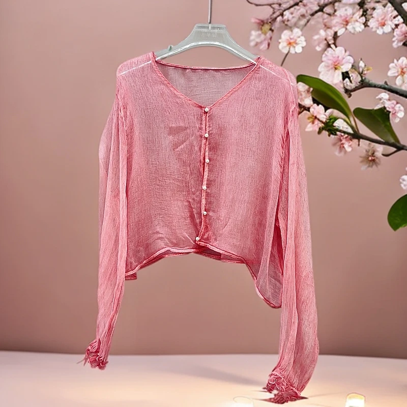 新款外套搭配吊带裙开衫时尚百搭短款开衫