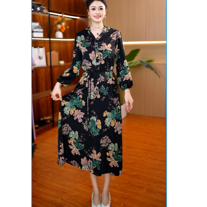 9600-31【风情万种】新款女士连衣裙