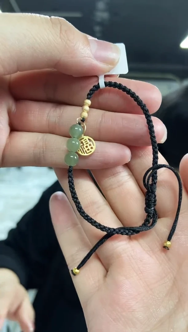 【闪购商品】和田玉手串未镶嵌多样性发其一颜色微差