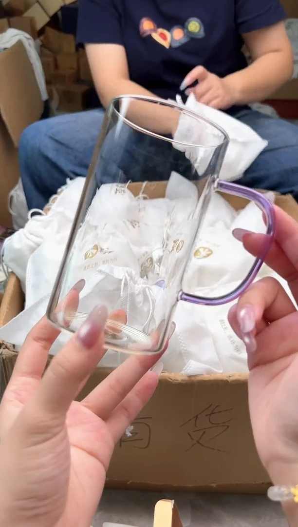 禾墨绿茶杯子浅紫色