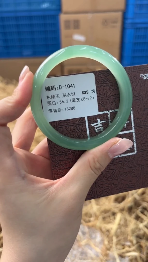 未镶嵌手镯石英质玉D-1041