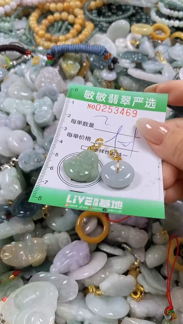 翡翠未镶嵌颈饰闪购0253469