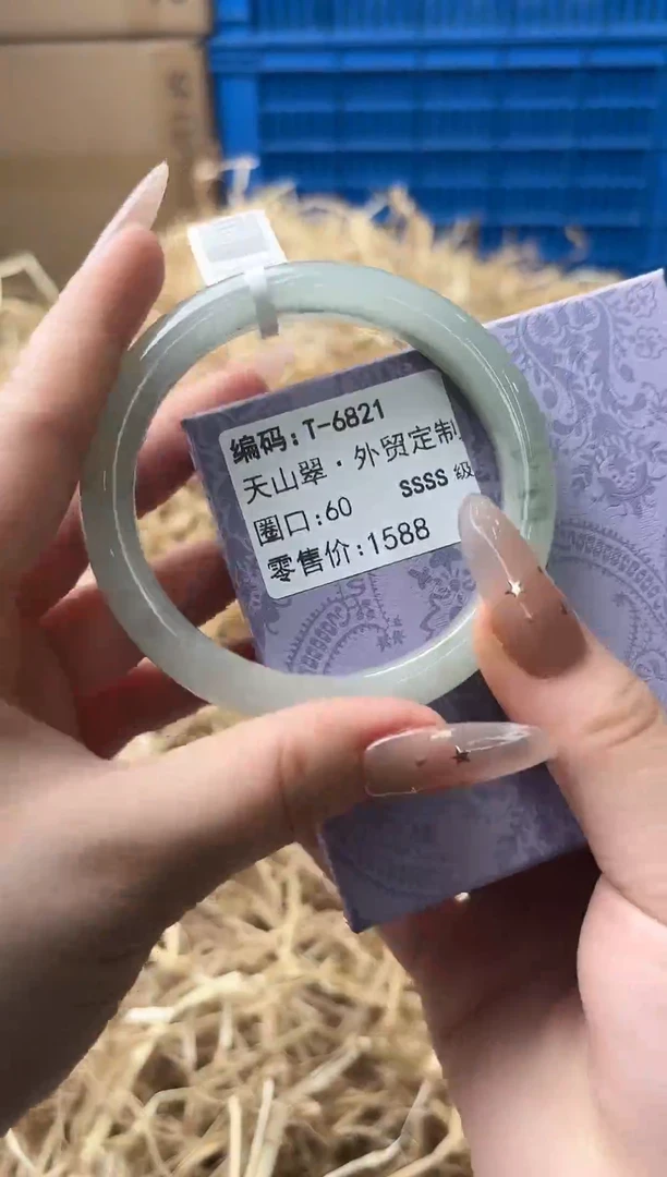 未镶嵌手镯石英质玉T-6821